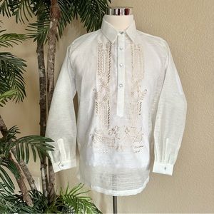 Men’s Jusilyn Barong Tagalog 4XL (3XL US)